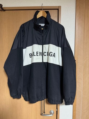 Balenciaga track jacket denim - balenciaga,