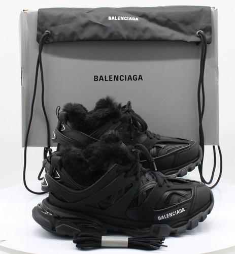 Balenciaga track faux - balenciaga, fur