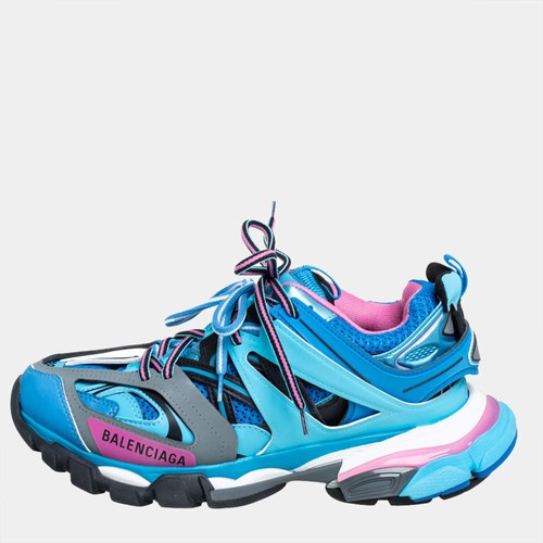 Balenciaga blue faux - balenciaga,